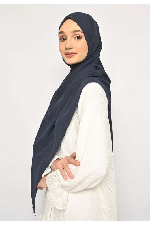 Pasmina Saina Lasercut Dusty Navy